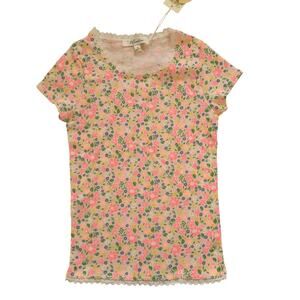 Claudine | Neon Flower Tee Shirt | 2T
